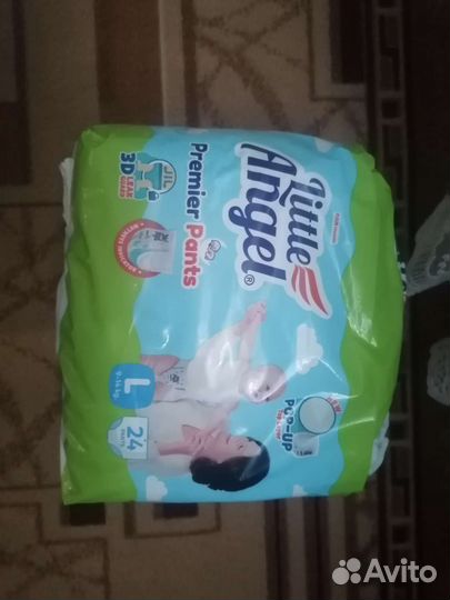 Подгузники трусики little Angel L