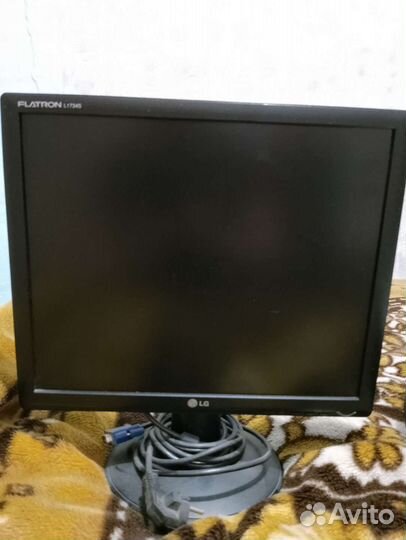 Колонки и монитор