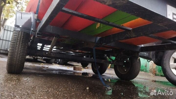 Прицеп легковой двухосный платформа 4х1.5