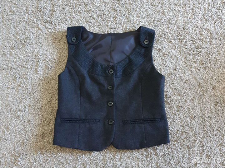 Жилетка для девочки школьная