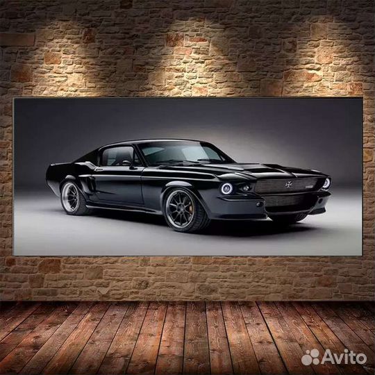 Картины для интерьера с крутыми авто