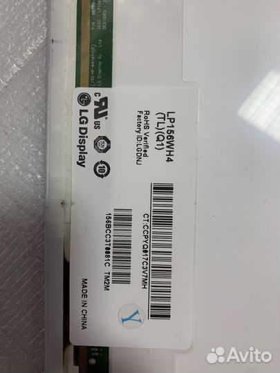 Матрица 15.6 40 pin для ноутбука