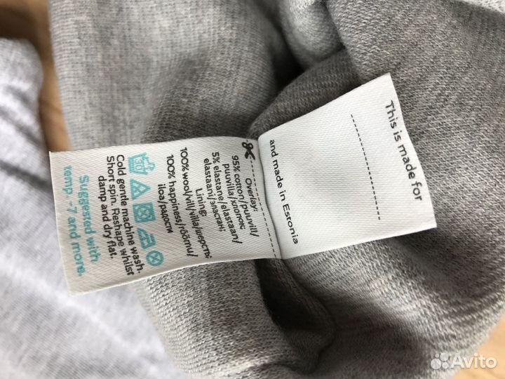 Шерстяная шапка и шарф Breden kids, размер 50-52