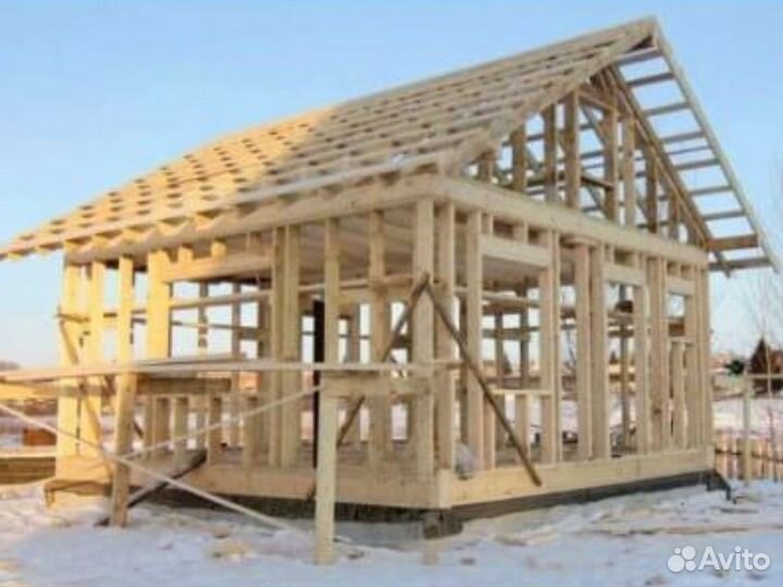 Строительство каркасных домов, бань, беседок