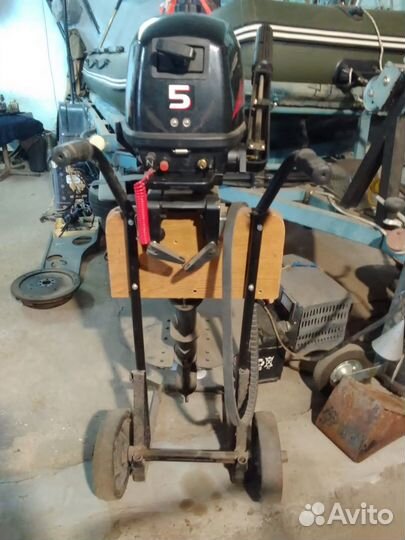 Лодка пвх с мотором и прицепом