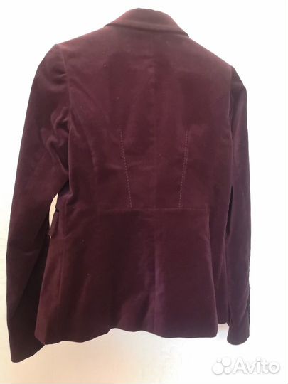 Жакет бархатный