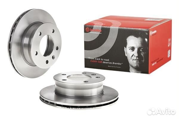 Диск тормозной передний Brembo, 09731414