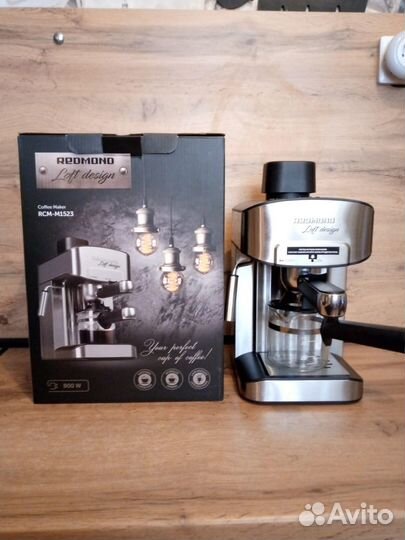 Новая кофеварка Redmond