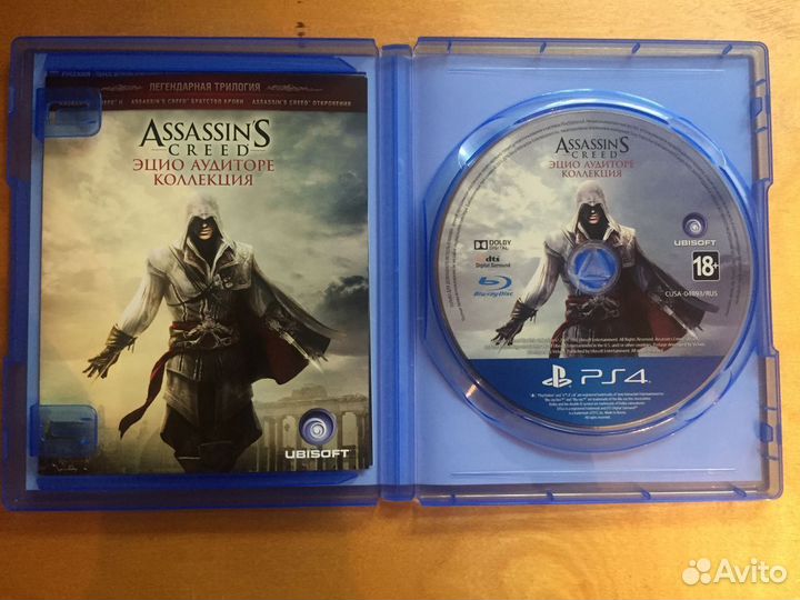 Assassins creed Эцио коллекция (3 игры)