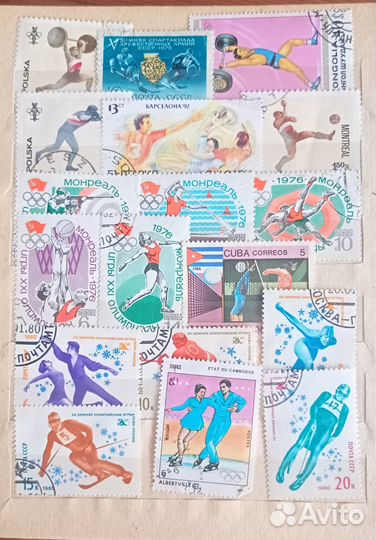 Марки разных стран, эпох, тематики (3)