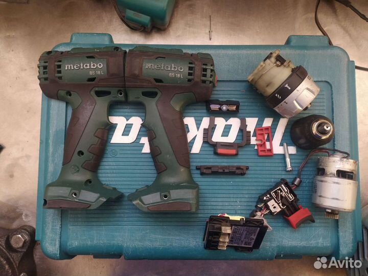 Ремон Запчасти для шуруповерта Metabo 12v 18v