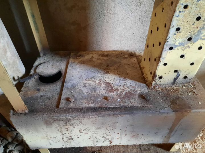 Продам буржуйку на отработке