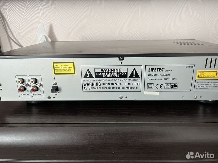 Lifetec LT8964 CD/MD рекордер