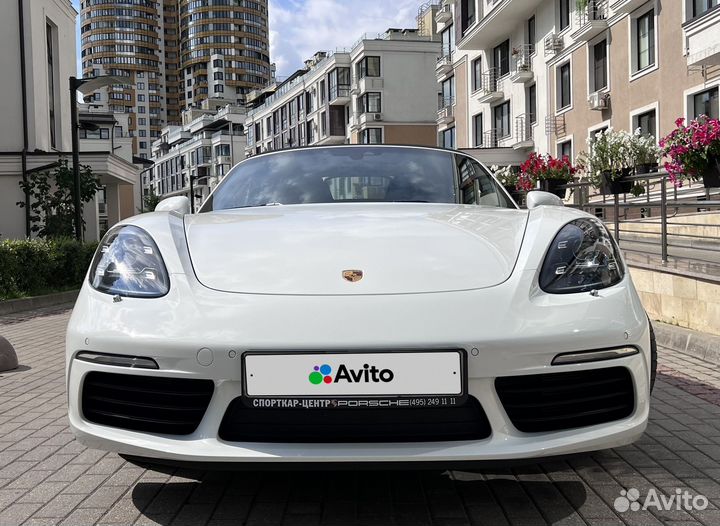 Porsche 718 Boxster S 2.5 AMT, 2018, 7 800 км