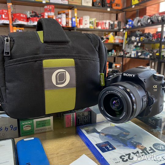 Фотоаппарт Sony Alpha SLT-A58 Kit