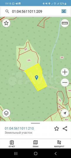 Участок 3,05 га (СНТ, ДНП)