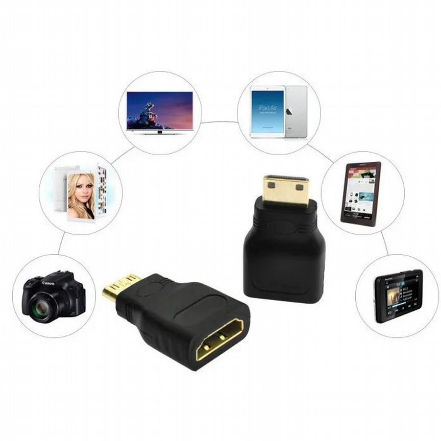 [НDМI - НDМI] Miniадаптер, Новый