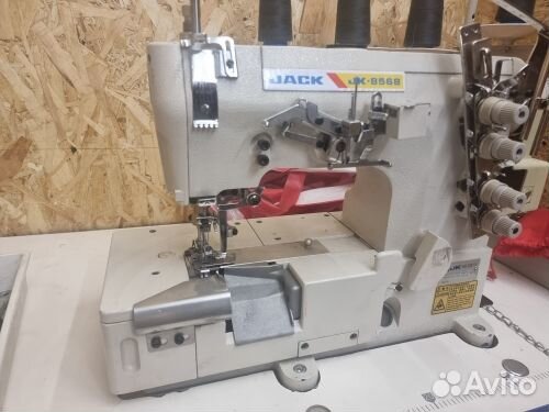 Плоскошовная машина с обрезкой края jack