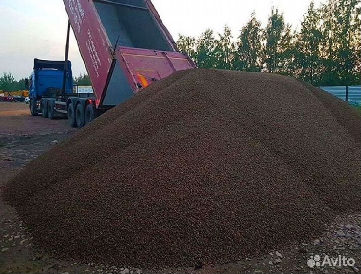 Керамзит щебень песок с доставкой