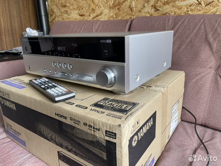 Ресивер yamaha rx-v467(bluetooth,hdmi arc,pre out)