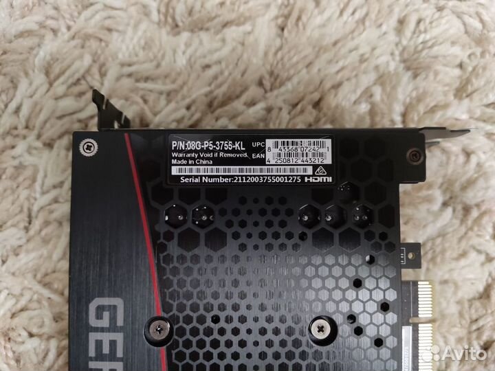 Видеокарта evga GeForce RTX 3070 ultra gaming