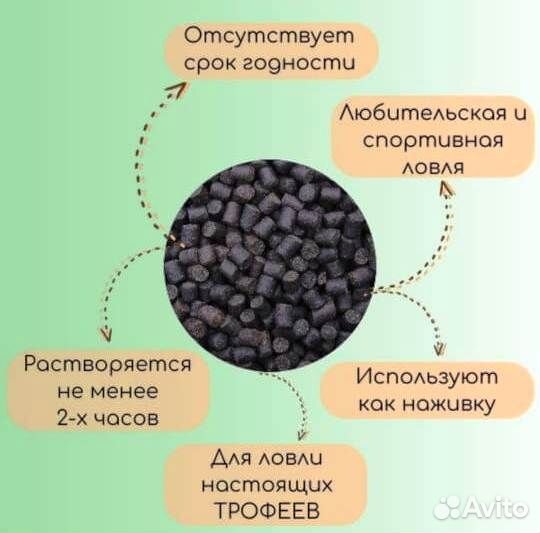 Пеллетс осетр, форель 6мм. 9мм. Coppens Германия