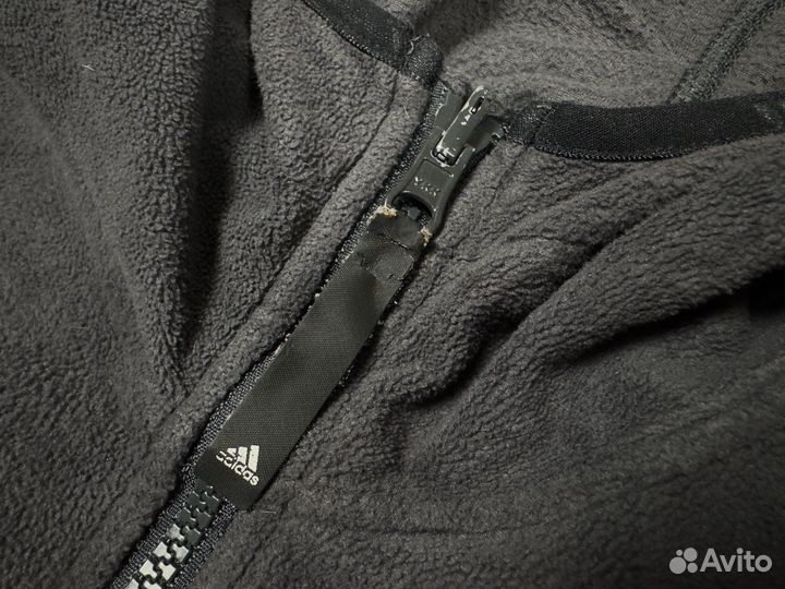 Флисовые зип худи Adidas мужское
