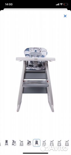 Стульчик для кормления babyton 2 в 1