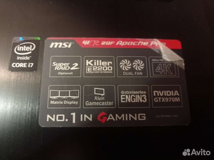 Ноутбук msi