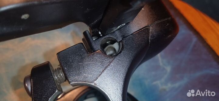 Комплек переднего переключателя Shimano deore