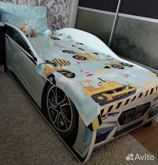 Кровать детская машина