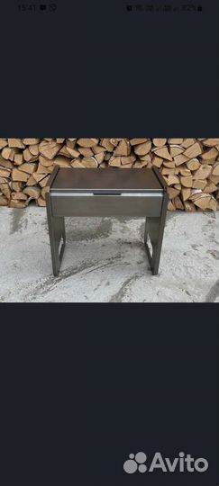 Мангал коптильня разборный 5 в 1