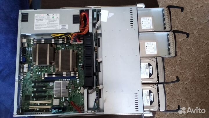 Сервер Supermicro 2 x Xeon E5520 / 32GB RAM / 1U