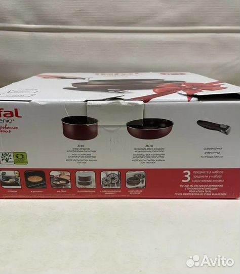 Набор сковородок tefal Ingenio