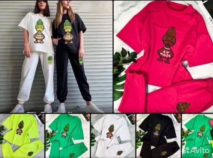 Костюм штаны футболка