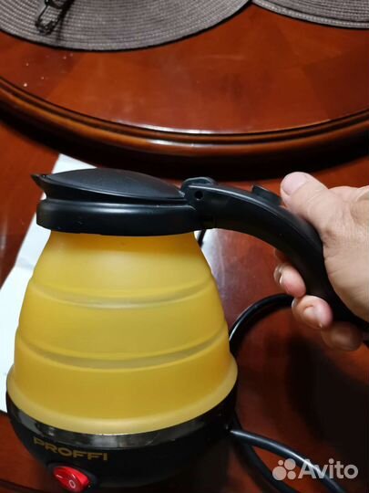 Чайник дорожный электрический складной 0.5