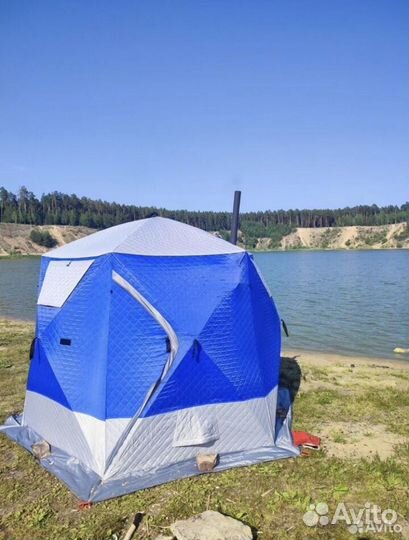 Походная мобильная баня с печкой в аренду