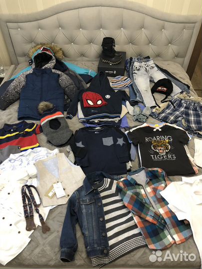 Пакет вещей на мальчика от 4 до 6 лет