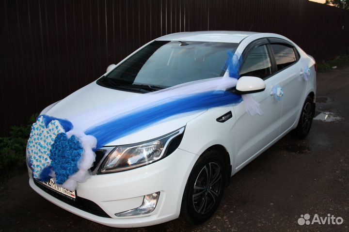 Свадебные украшения на машины