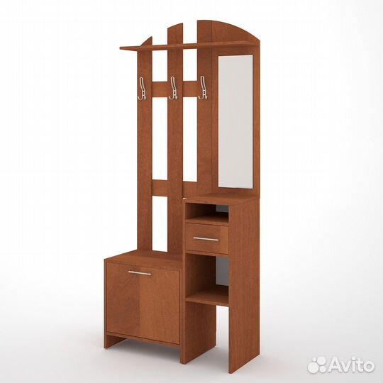 Прихожая Дист-400f орех италия шкаф на заказ