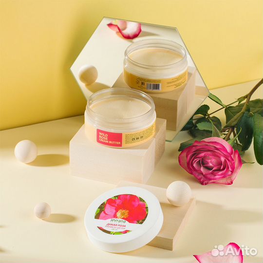 Levrana Крем-масло для тела Дикая роза 150мл