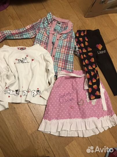 Вещи на девочку 104 см