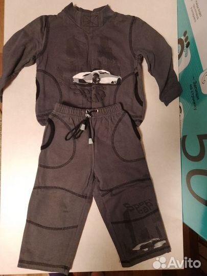 Полукомбинезон джинсовый