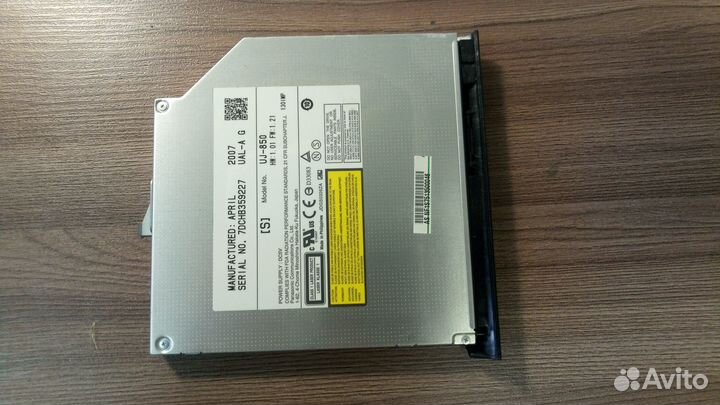 SATA DVD привод с панелькой UJ-850 для Asus
