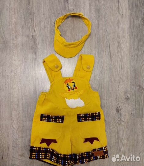 Костюм цыпленка