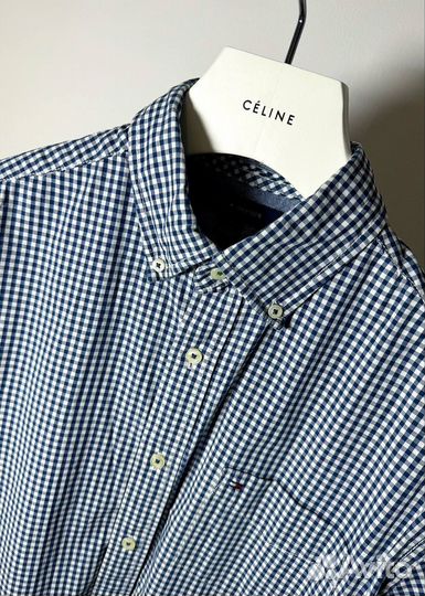 Tommy hilfiger рубашка оригинал оверсайз