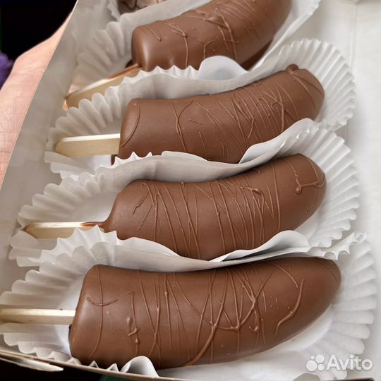 Бананы в молочном бельгийском шоколаде