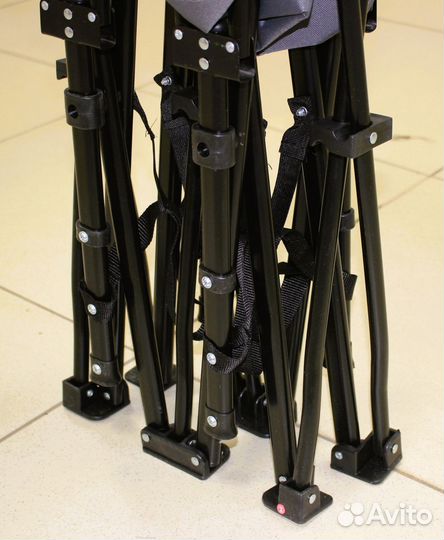 Раскладушка туристическая с матрасом до 150кг