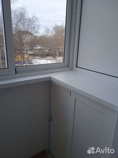 Остекление балконов под ключ