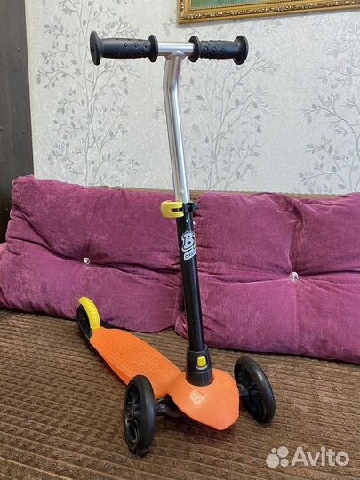 Самокат детский трехколесный бу